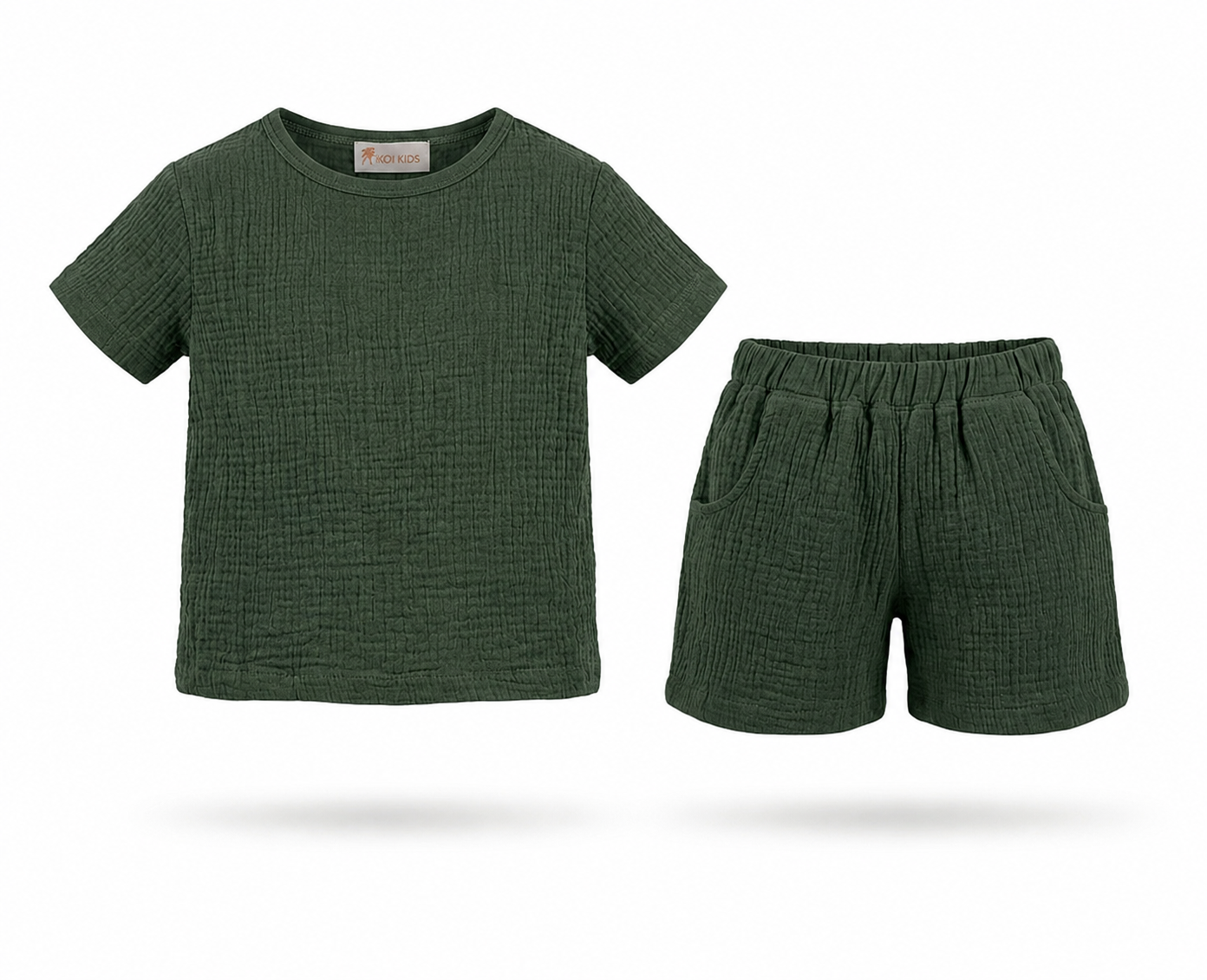 Toddler Two-Piece Double Gauze Cotton Set